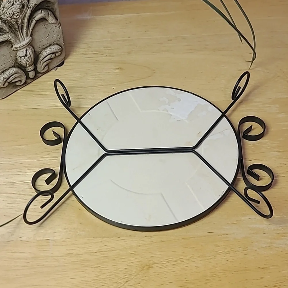 Vintage wire wrapped trivet